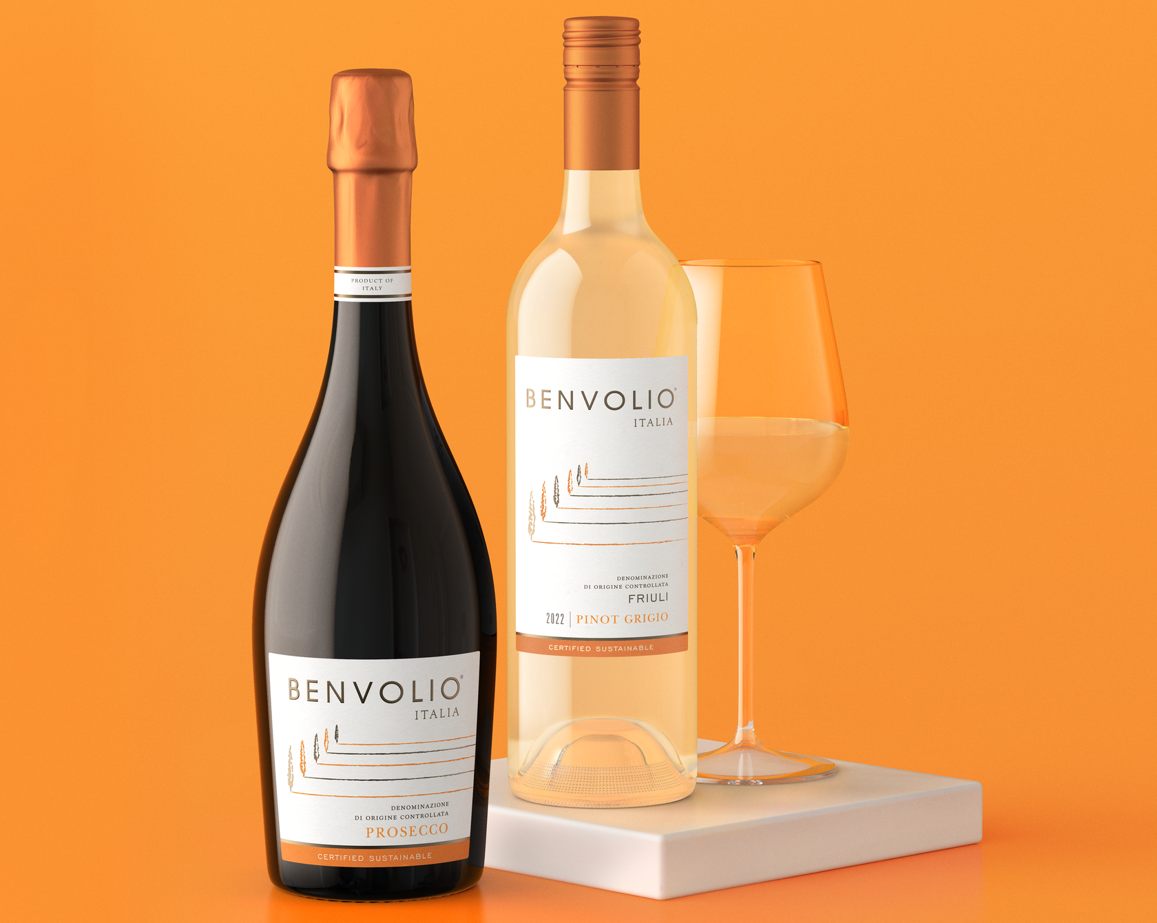 Benvolio Bottles of wine